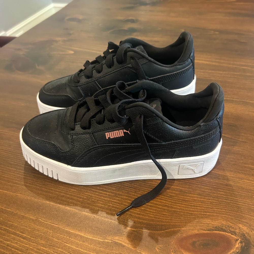 Black Puma Carina Street Sneakers